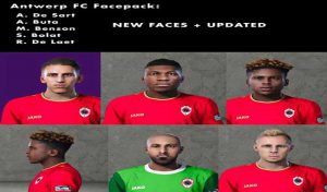 فیس پک FC Antwerp V1