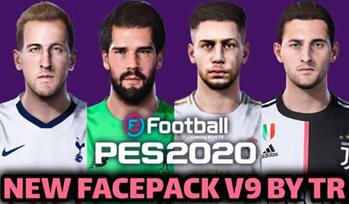 فیس پک V9 برای PES 2020