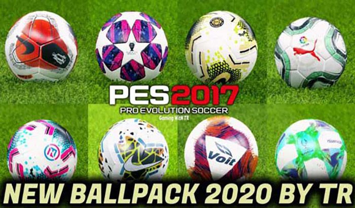 پک توپ فصل 2020 برای PES 2017