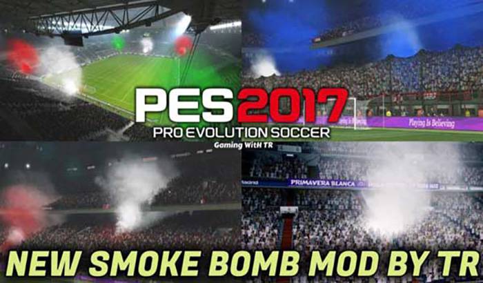 ماد گرافیکی آتش بازی و دود غلیظ برای PES 2017