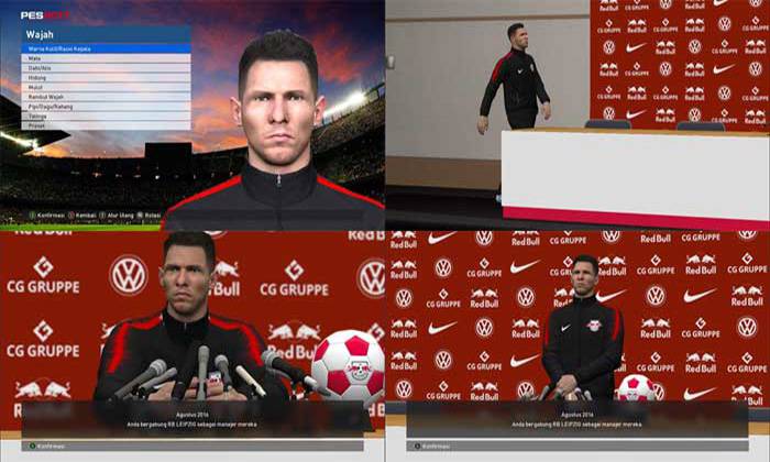 مود کیت مربی و فیس و اتاق کنفرانس Leipzig برای PES 2017