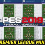 مینی فیس جدید لیگ انگلیس برای PES 2019
