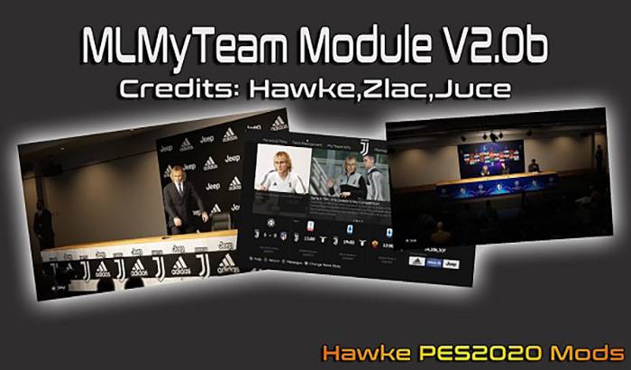 منو گرافیک مسترلیگ برای PES 2020
