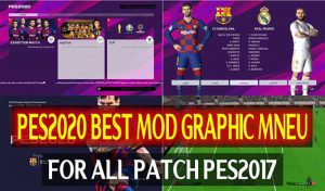 منو گرافیک Like PES 2020