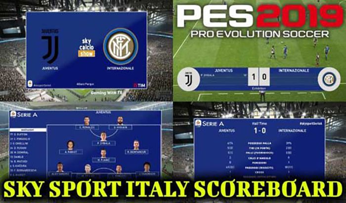 اسکوربورد SKY Sport Italy