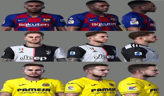 مینی فیس پک برای PES 2020