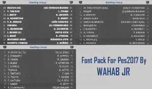 فونت پک جدید