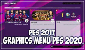 منو گرافیک Final PES 2020