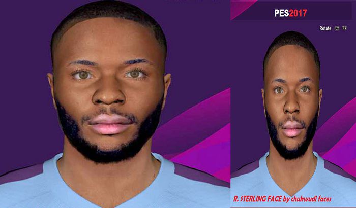 فیس Raheem Sterling