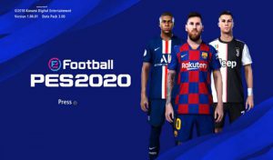 منو گرافیک UCL PES 2020