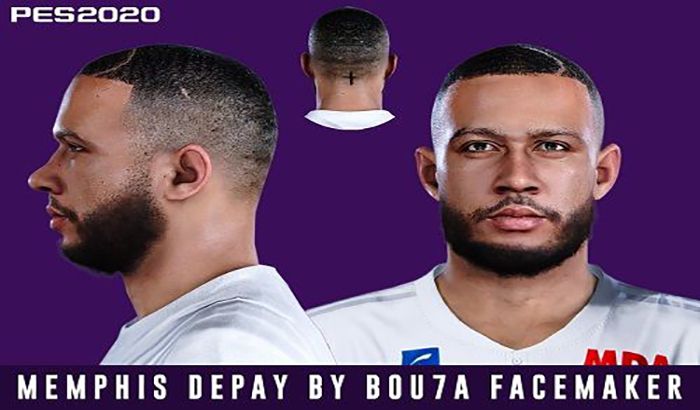 فیس Memphis Depay برای PES 2020 توسط Bou7a - مودینگ وی