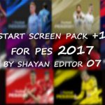 استارت اسکرین پک 2021 برای PES 2017 توسط SHAYAN EDITOR07