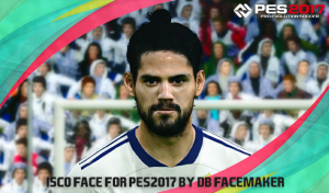 دانلود فیس Isco برای PES 2017 توسط DB Facemaker