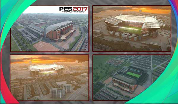 دانلود ماد نمای بیرونی استادیوم آنفیلد و اولدترافورد