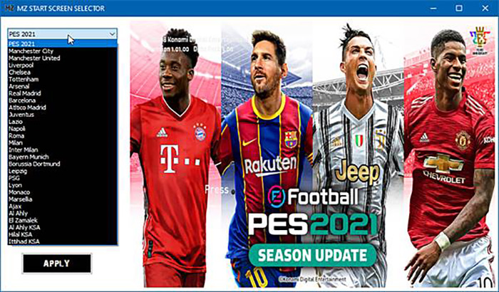 دانلود ماد سلکتور استارت اسکرین