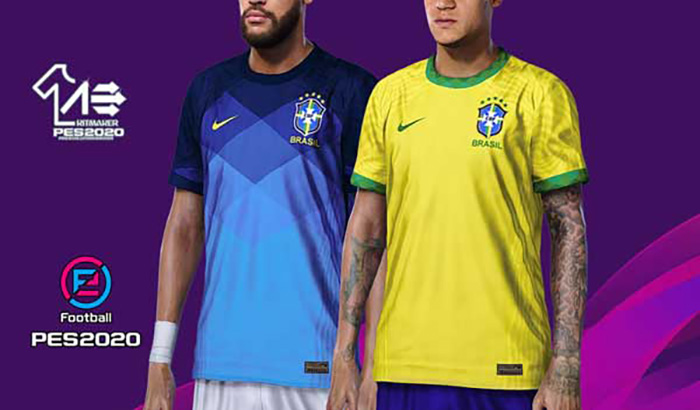 دانلود کیت پک 2021 تیم ملی برزیل