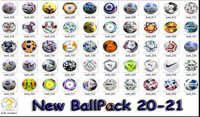 دانلود پک توپ Ballpack Season 2020-21