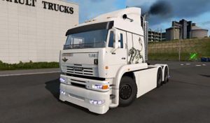 کامیون KAMAZ 6460 TURBO DIESEL V8