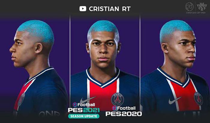 فیس جدید Kylian Mbappé Look
