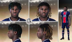 فیس و ریش Moise Kean