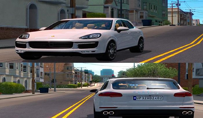 ماشین PORSCHE CAYENNE TURBO S 2016 V4