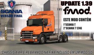 کامیون SCANIA T AND T4 BRAZILIAN EDIT 1.39
