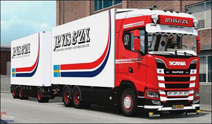 کامیون SCANIA S 500 JP VIS ZN 1.39