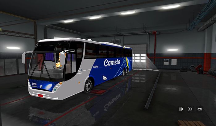 اتوبوس Scania Caio Giro 3600 1.35.x v1.1 1.39