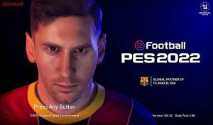 منو گرافیکی PES 2022 New Style
