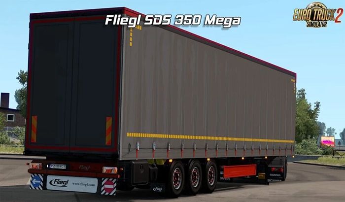 کامیون Fliegl SDS350 Mega Rework v 2.14