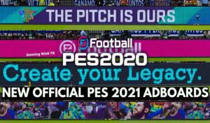 ادبورد OFFICIAL PES 2021  برای PES 2020 توسط Gaming With TR