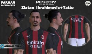 فیس و تتو Zlatan Ibrahimović