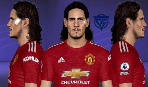 فیس Cavani Manchester United