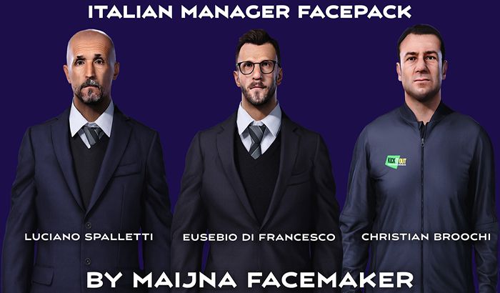فیس پک مربی Italian Manager