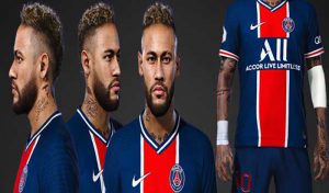 فیس و تتو Neymar with Tattoo Elbow pad
