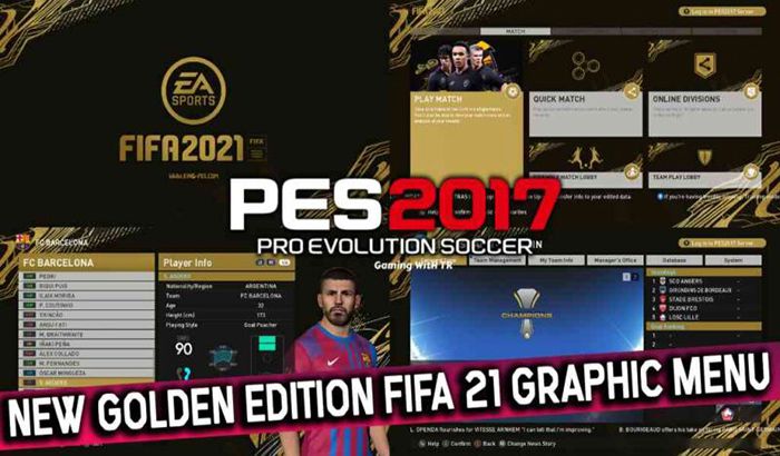 ماد گرافیکی GOLDEN EDITION FIFA 21