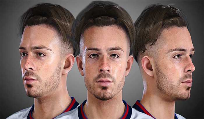 فیس پک Jack Grealish تبدیلی از FIFA 21