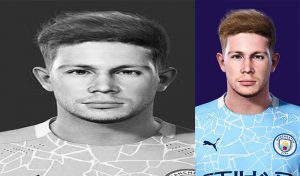 فیس Kevin De Bruyne