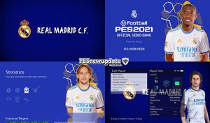 منو گرافیکی Real Madrid 2021/22