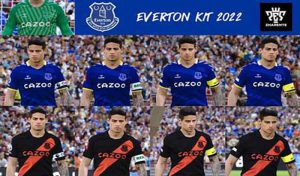 کیت پک تیم Everton