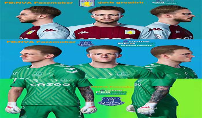 فیس Jack Grealish & Jordan Pickford