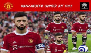 کیت پک خانگی تیم Manchester United 2022