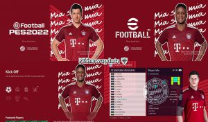 منو گرافیکی FC Bayern Munchen 2021/2022