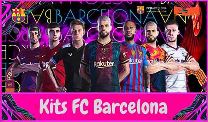 barcelona kit 2022 pes