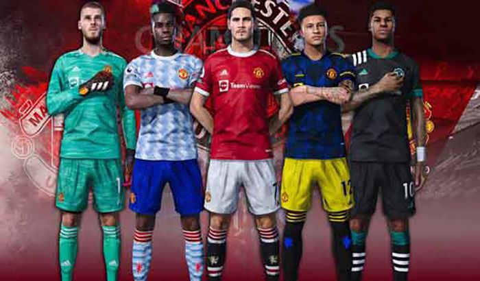 کیت تیم Manchester United 2021-22
