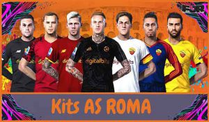 کیت تیم AS Roma Full Season 2021-22