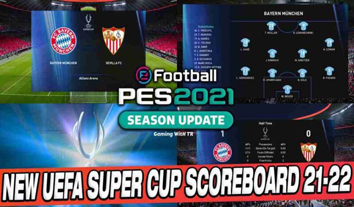 اسکوربرد UEFA SUPER CUP 21-22