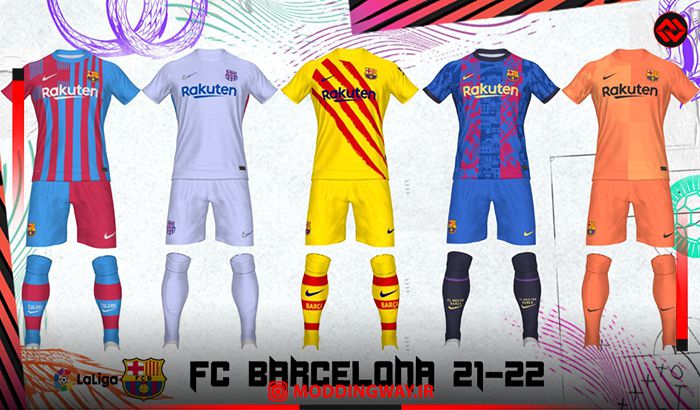 barcelona kit 2022 pes