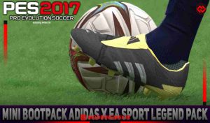 پک کفش ADIDAS X EA SPORT LEGEND برای PES 2017