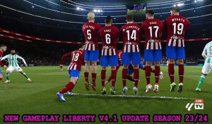 گیم پلی Liberty v4.1 برای PES 2021